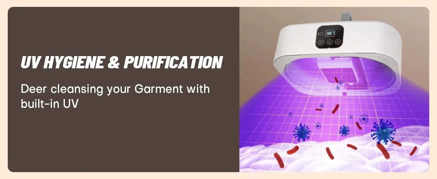 Secadora multifuncional secadora de ropa el&eacute;ctrica secadora de ropa plegable compacta port&aacute;til con bolsa secadora y ajuste de tiempo