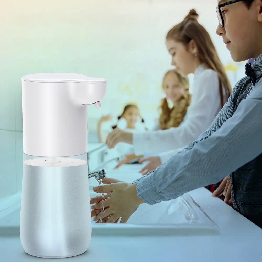 Xiaomi-dispensador autom&aacute;tico de jab&oacute;n de espuma por inducci&oacute;n, carga USB, 2000mAh, infrarrojo inteligente, sin contacto, para cocina y ba&ntilde;o