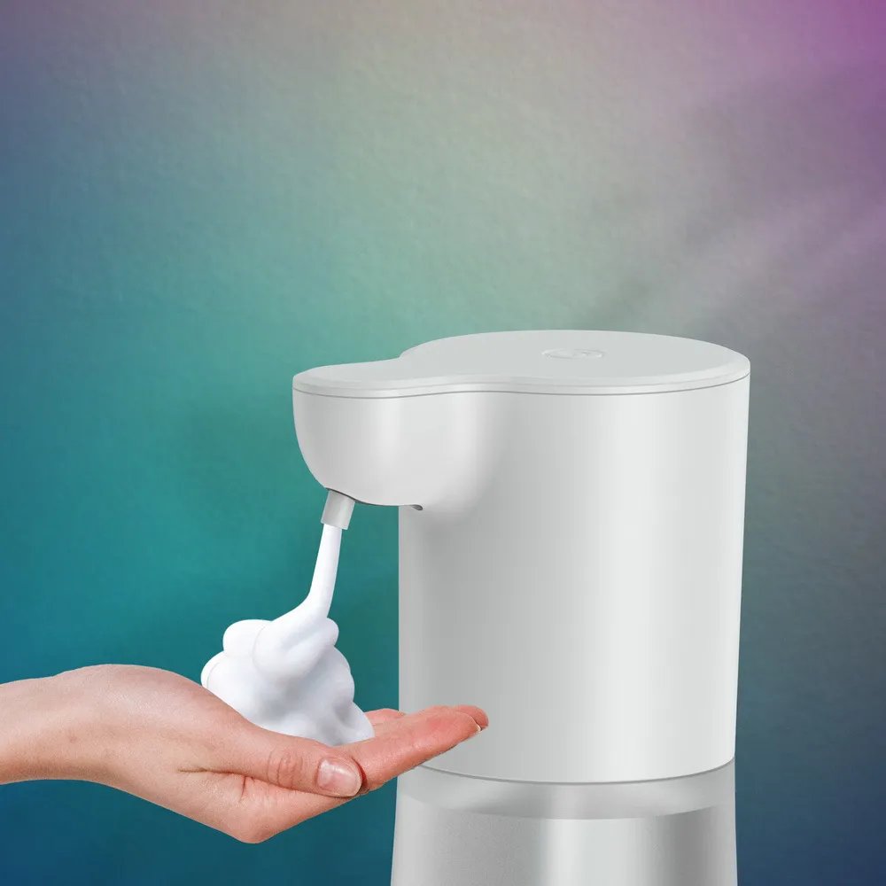 Xiaomi-dispensador autom&aacute;tico de jab&oacute;n de espuma por inducci&oacute;n, carga USB, 2000mAh, infrarrojo inteligente, sin contacto, para cocina y ba&ntilde;o