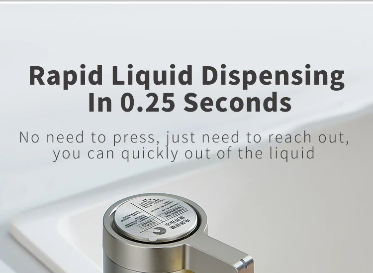 Máquina de jabón de cocina con Sensor automático, desinfectante fuera de las manos, dispensador de jabón eléctrico inteligente para baño, acero inoxidable 304 Máquina de jabón de cocina con Sensor automático, desinfectante fuera de las manos, dispensador de jabón eléctrico inteligente para baño, acero inoxidable 304