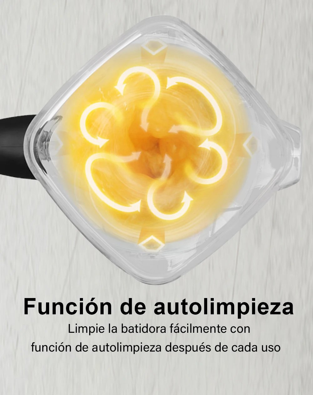 BioloMix-batidora con temporizador de alta resistencia, 3HP, 2200W, exprimidor, procesador de alimentos y frutas, batidos de hielo, sin BPA, tarro de 2L
