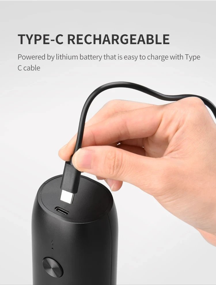 Juego de molinillo de pimienta y sal recargable, Base de carga USB, especias eléctricas automáticas ajustables, LED, molino de una mano, herramientas de cocina - Al Juego de molinillo de pimienta y sal recargable, Base de carga USB, especias eléctricas automáticas ajustables, LED, molino de una mano, herramientas de cocina - Al