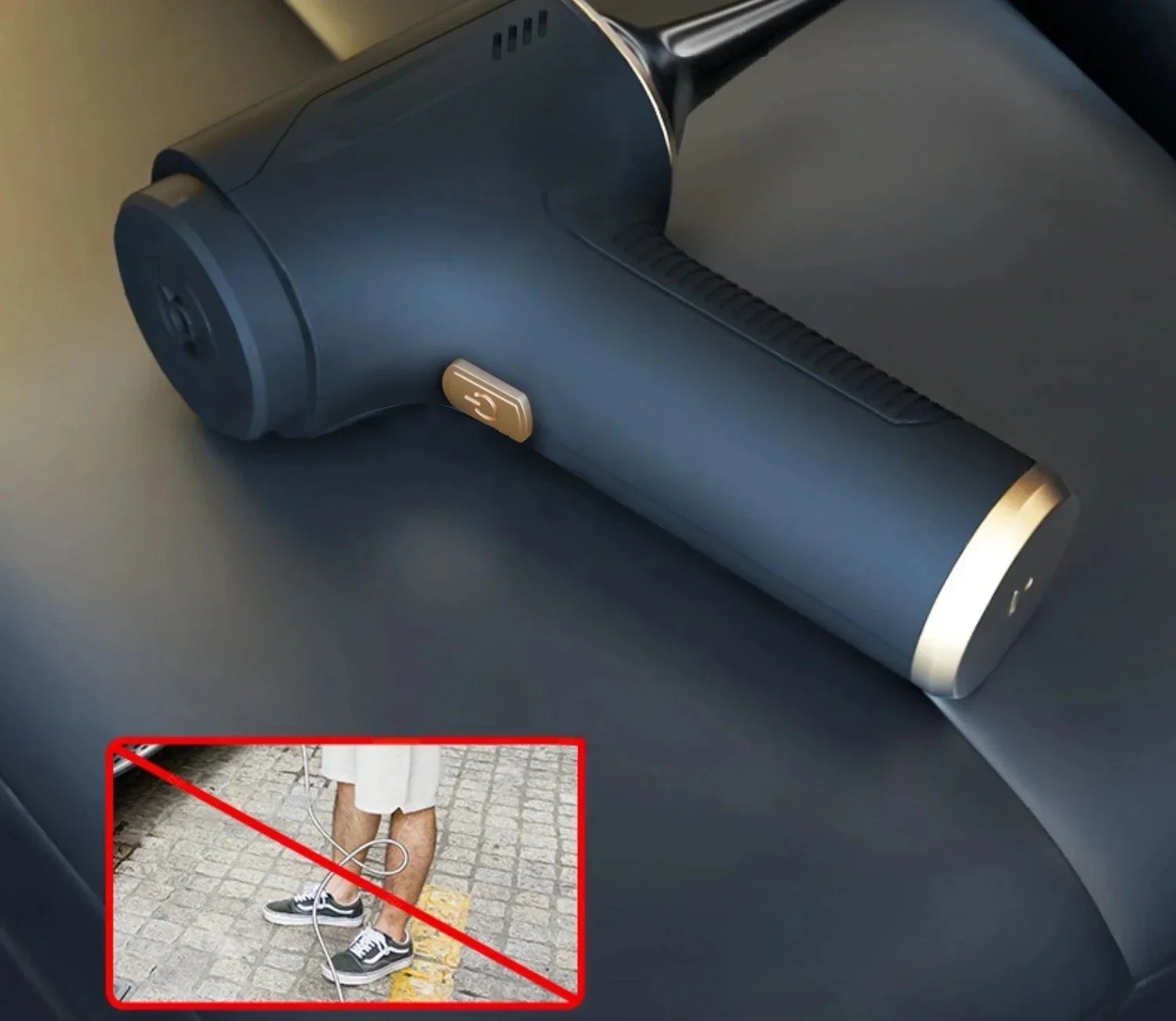 CENRR 98000PA potente Mini aspiradora de coche inal&aacute;mbrico limpiador de coche port&aacute;til de mano pistola de aire