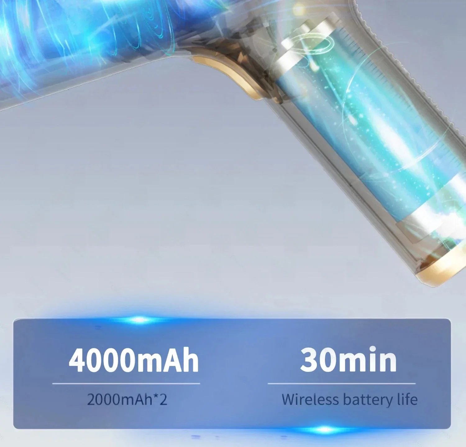 CENRR 98000PA potente Mini aspiradora de coche inal&aacute;mbrico limpiador de coche port&aacute;til de mano pistola de aire