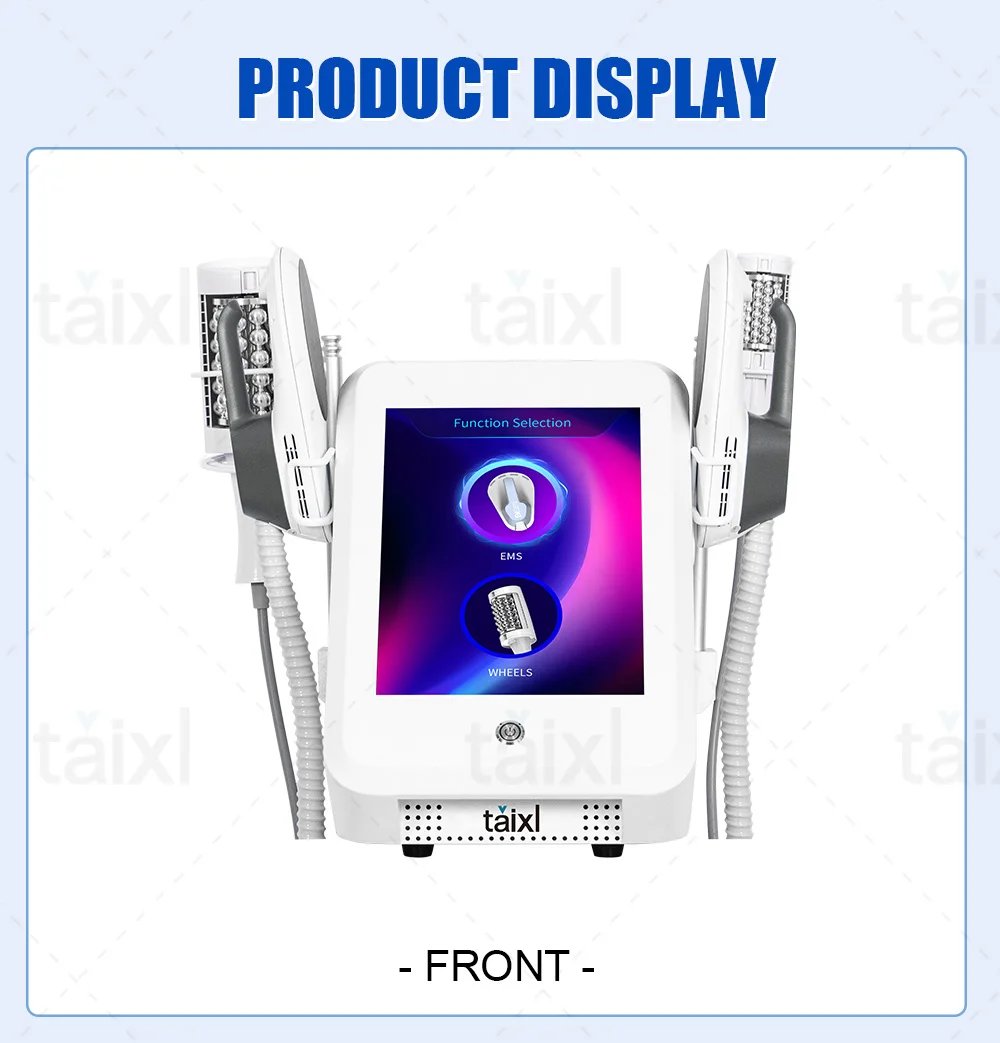 M&aacute;quina de terapia con rodillo EMS para estiramiento facial, masaje adelgazante al vac&iacute;o 360, m&aacute;quina de rodillo de bola interior para adelgazar y perder peso