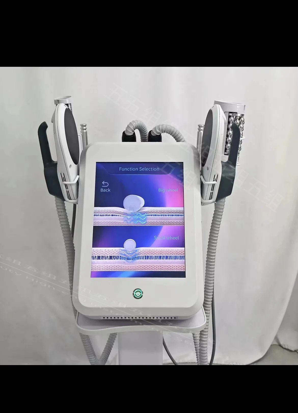 M&aacute;quina de terapia con rodillo EMS para estiramiento facial, masaje adelgazante al vac&iacute;o 360, m&aacute;quina de rodillo de bola interior para adelgazar y perder peso