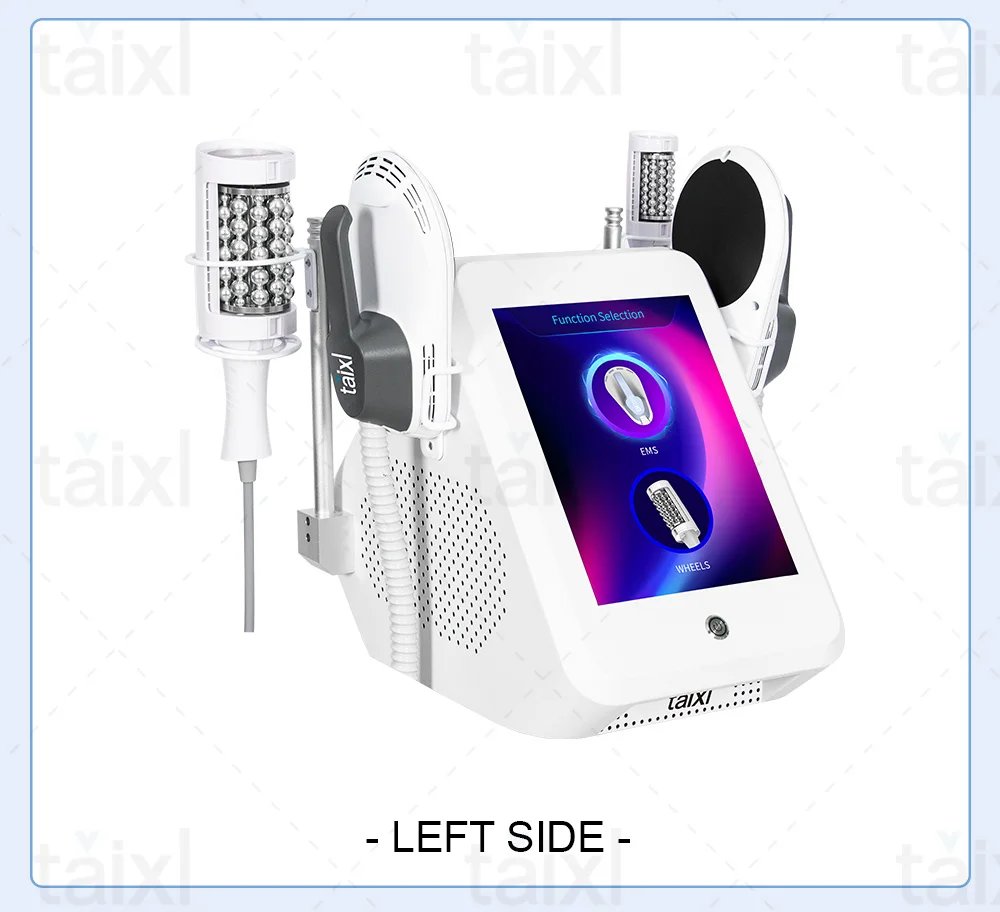 M&aacute;quina de terapia con rodillo EMS para estiramiento facial, masaje adelgazante al vac&iacute;o 360, m&aacute;quina de rodillo de bola interior para adelgazar y perder peso