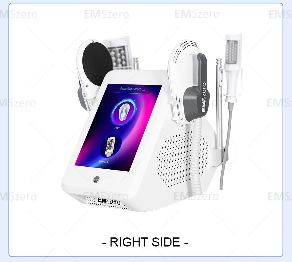 M&aacute;quina de terapia con rodillo EMS para estiramiento facial, masaje adelgazante al vac&iacute;o 360, m&aacute;quina de rodillo de bola interior para adelgazar y perder peso