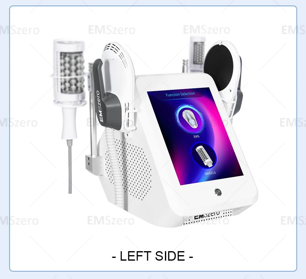 M&aacute;quina de terapia con rodillo EMS para estiramiento facial, masaje adelgazante al vac&iacute;o 360, m&aacute;quina de rodillo de bola interior para adelgazar y perder peso