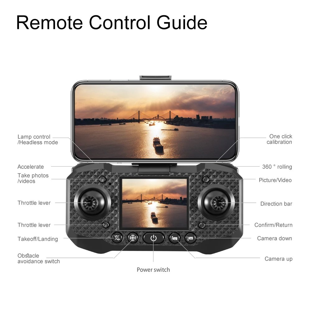 Para Xiaomi M6 Drone profesional 8K Cámara Drone 5G WIFI FPV UAV con pantalla de control remoto RC Dron evitación Quadcopter aéreo Para Xiaomi M6 Drone profesional 8K Cámara Drone 5G WIFI FPV UAV con pantalla de control remoto RC Dron evitación Quadcopter aéreo