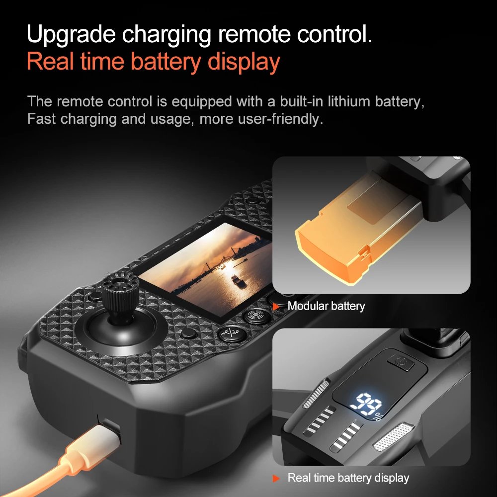 Para Xiaomi M6 Drone profesional 8K Cámara Drone 5G WIFI FPV UAV con pantalla de control remoto RC Dron evitación Quadcopter aéreo Para Xiaomi M6 Drone profesional 8K Cámara Drone 5G WIFI FPV UAV con pantalla de control remoto RC Dron evitación Quadcopter aéreo