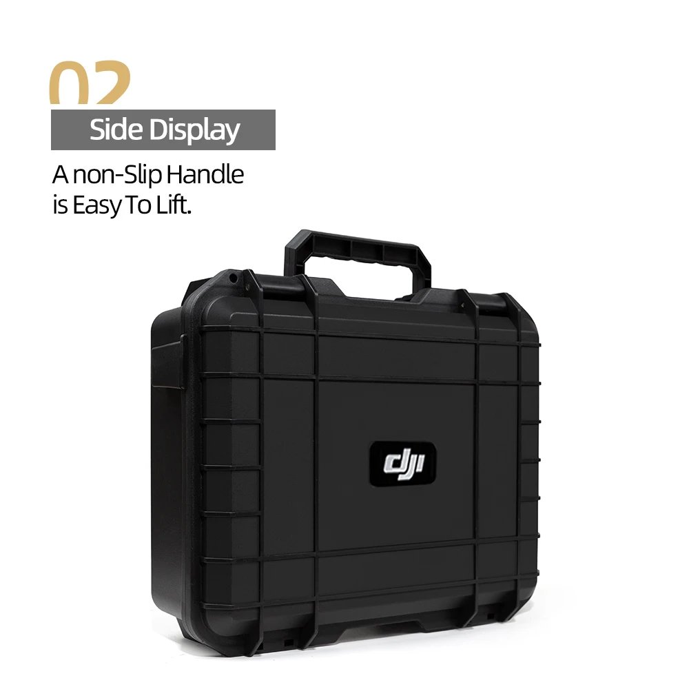 Para DJI Mini 3/4Pro funda Mini 4 Pro funda a prueba de explosiones Mini 4 Pro bolsa port&aacute;til caja impermeable carcasa dura funda de gran capacidad