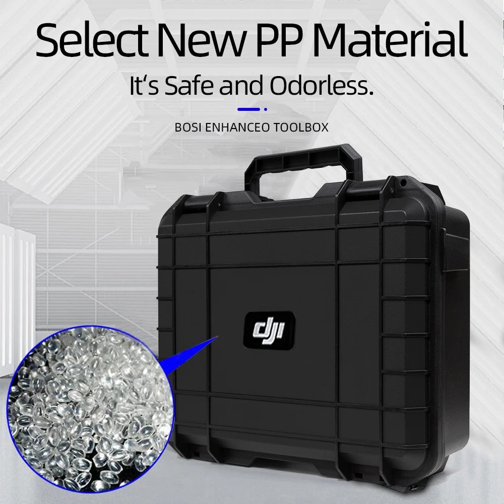 Para DJI Mini 3/4Pro funda Mini 4 Pro funda a prueba de explosiones Mini 4 Pro bolsa port&aacute;til caja impermeable carcasa dura funda de gran capacidad