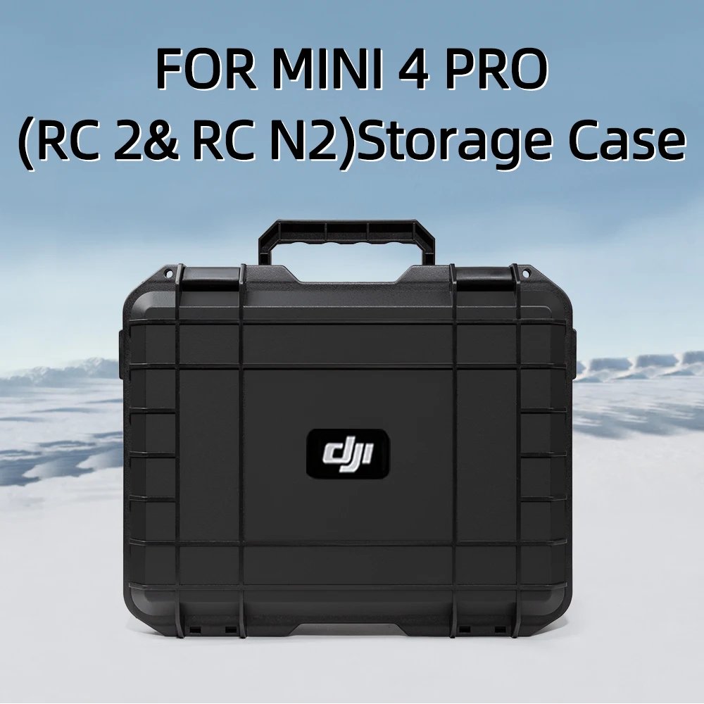 Para DJI Mini 3/4Pro funda Mini 4 Pro funda a prueba de explosiones Mini 4 Pro bolsa port&aacute;til caja impermeable carcasa dura funda de gran capacidad