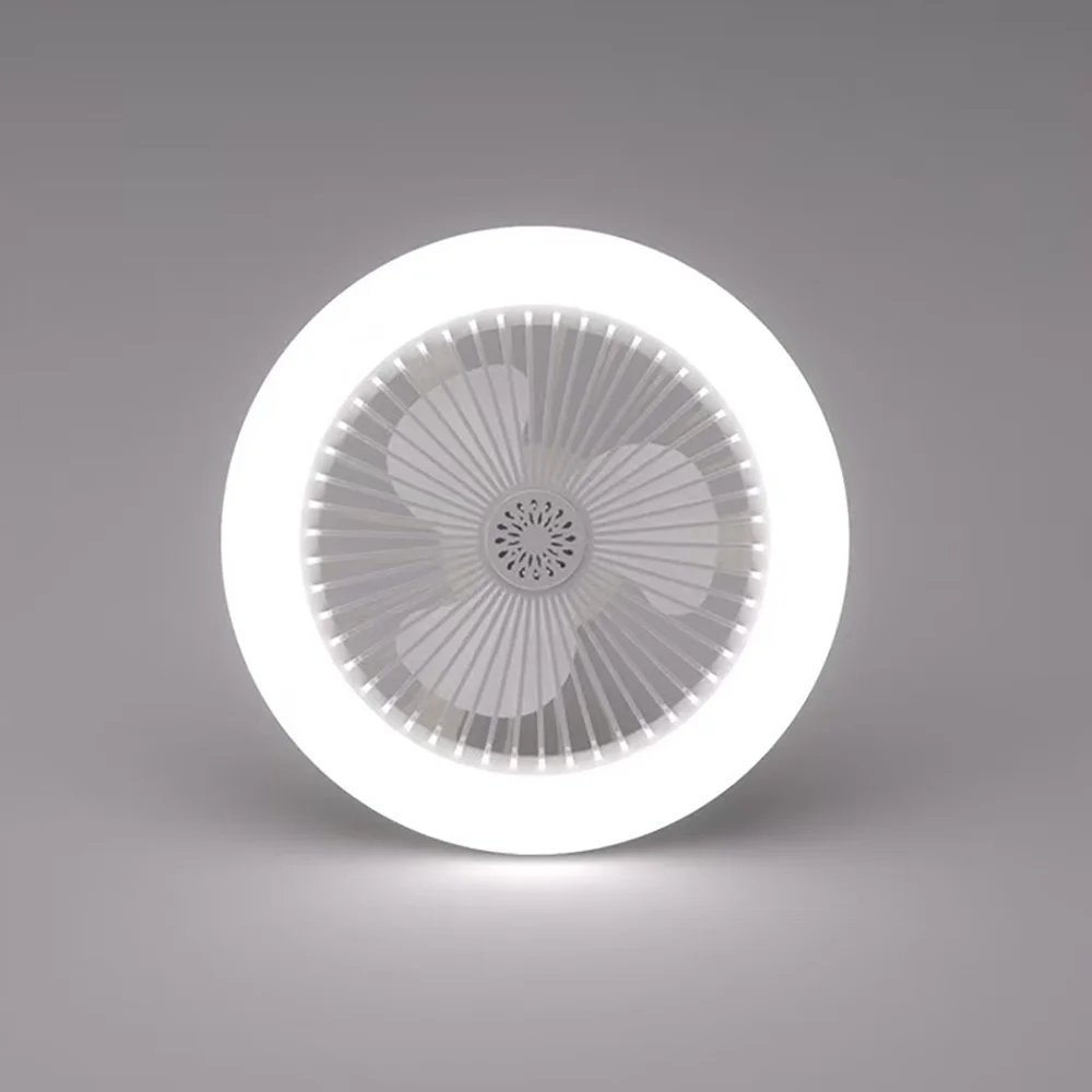 Miflame-ventilador de techo giratorio 3 en 1, l&aacute;mpara de iluminaci&oacute;n con Control remoto, convertidor E27, Base de iluminaci&oacute;n, dormitorio y sala de estar