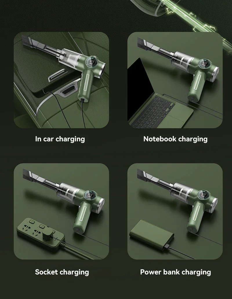 Xiaomi 9800000 Aspiradora PA, aspiradora inalámbrica 5 en 1 de doble uso en seco y húmedo para automóvil, limpiador de electrodomésticos de mano de súper alta potencia Xiaomi 9800000 Aspiradora PA, aspiradora inalámbrica 5 en 1 de doble uso en seco y húmedo para automóvil, limpiador de electrodomésticos de mano de súper alta potencia