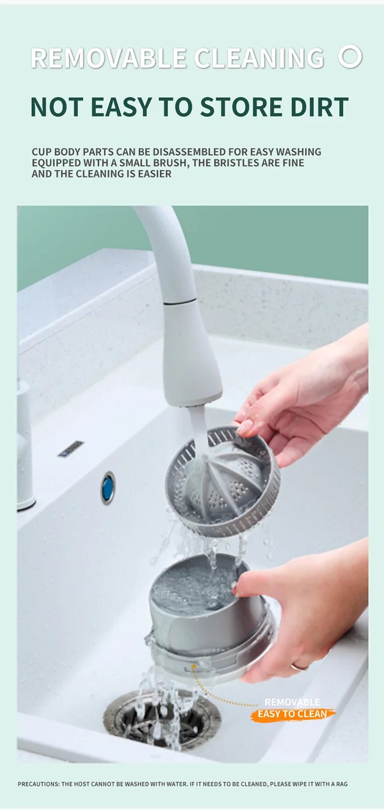 Extractor de frutas completamente automático, exprimidor doméstico, máquina de jugo portátil, separación de residuos, taza exprimidora de frutas en espiral bidireccional Extractor de frutas completamente automático, exprimidor doméstico, máquina de jugo portátil, separación de residuos, taza exprimidora de frutas en espiral bidireccional