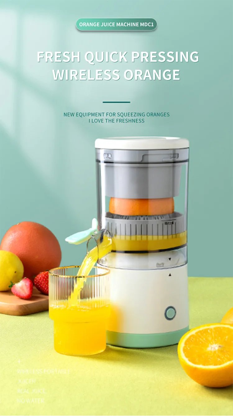 Extractor de frutas completamente automático, exprimidor doméstico, máquina de jugo portátil, separación de residuos, taza exprimidora de frutas en espiral bidireccional Extractor de frutas completamente automático, exprimidor doméstico, máquina de jugo portátil, separación de residuos, taza exprimidora de frutas en espiral bidireccional