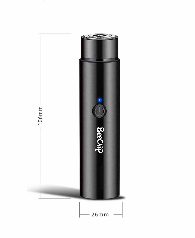 Mini Afeitadora eléctrica para hombre, modelos de carga USB, máquina de afeitar portátil sin daños en la piel Mini Afeitadora eléctrica para hombre, modelos de carga USB, máquina de afeitar portátil sin daños en la piel