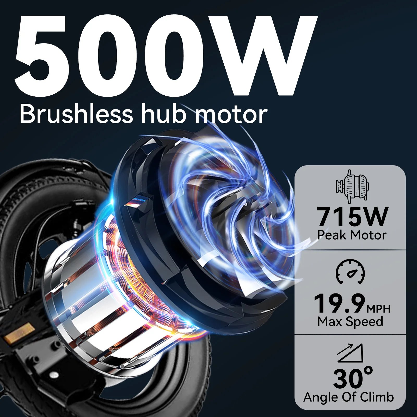 Bicicleta el&eacute;ctrica plegable para adultos de 500W, 22MPH, neum&aacute;ticos de 35 millas y 14 pulgadas, suspensi&oacute;n dual, bater&iacute;a de 36V7.8AH, con asiento y cesta