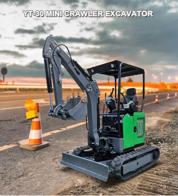 Motor Kubota personalizado, miniexcavadora hidr&aacute;ulica de 2 toneladas, maquinaria de construcci&oacute;n de alta calidad, microexcavaci&oacute;n de 1800KG con cabina