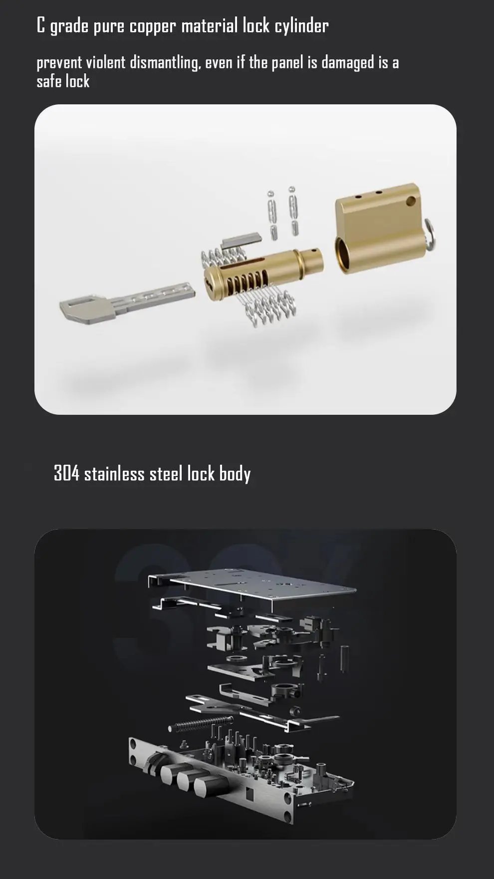 Cerradura de puerta inteligente con reconocimiento facial, aplicación Wifi Tuya, con cámara, videollamada, intercomunicador de voz, cerradura de puerta Digital, cerradura de puerta automática Cerradura de puerta inteligente con reconocimiento facial, aplicación Wifi Tuya, con cámara, videollamada, intercomunicador de voz, cerradura de puerta Digital, cerradura de puerta automática