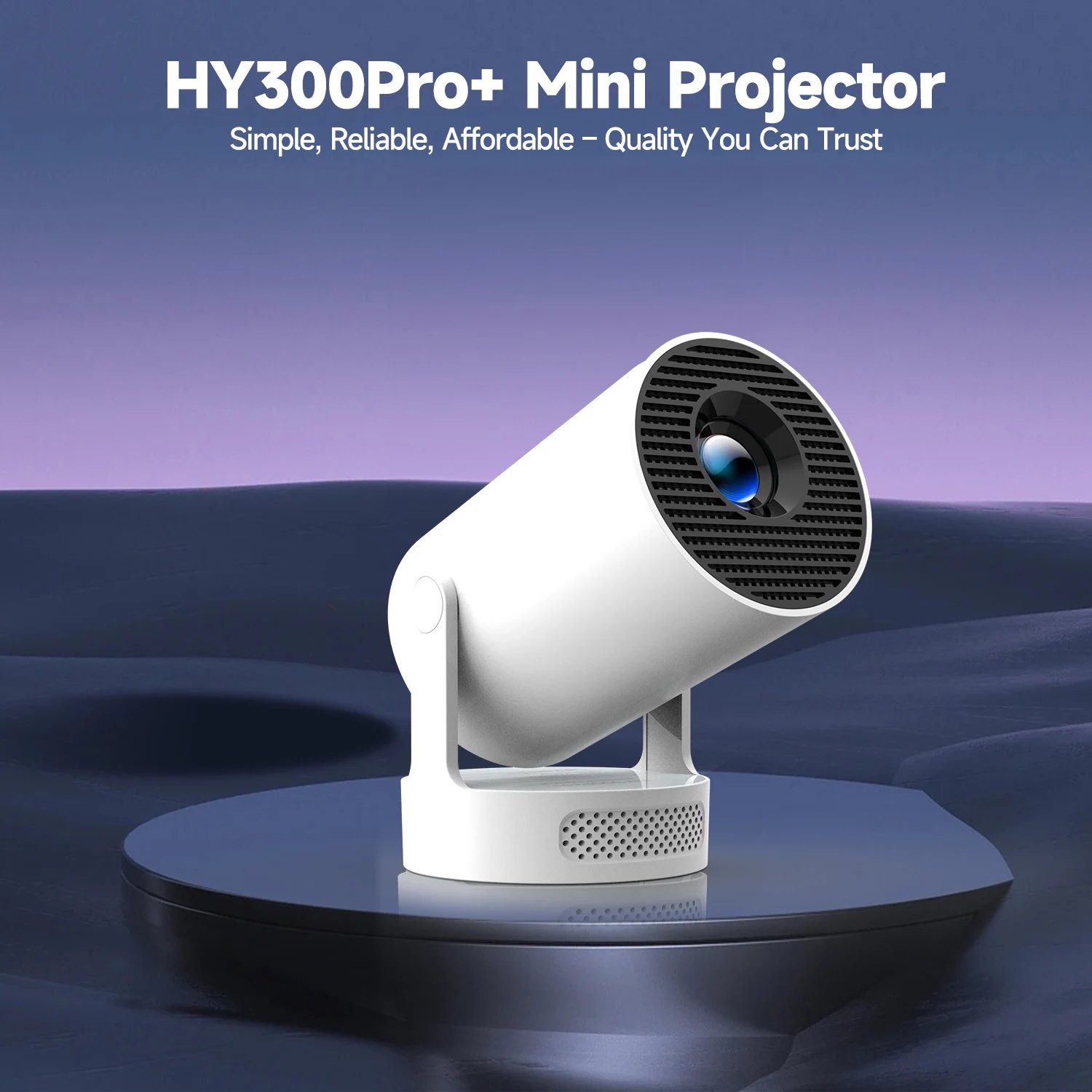Magcubic 4K HY300 Pro + proyector con altavoz incorporado de 5W 1280*720P Android 11 8000 lúmenes Wifi6 BT5.4 proyector portátil para exteriores Magcubic 4K HY300 Pro + proyector con altavoz incorporado de 5W 1280*720P Android 11 8000 lúmenes Wifi6 BT5.4 proyector portátil para exteriores
