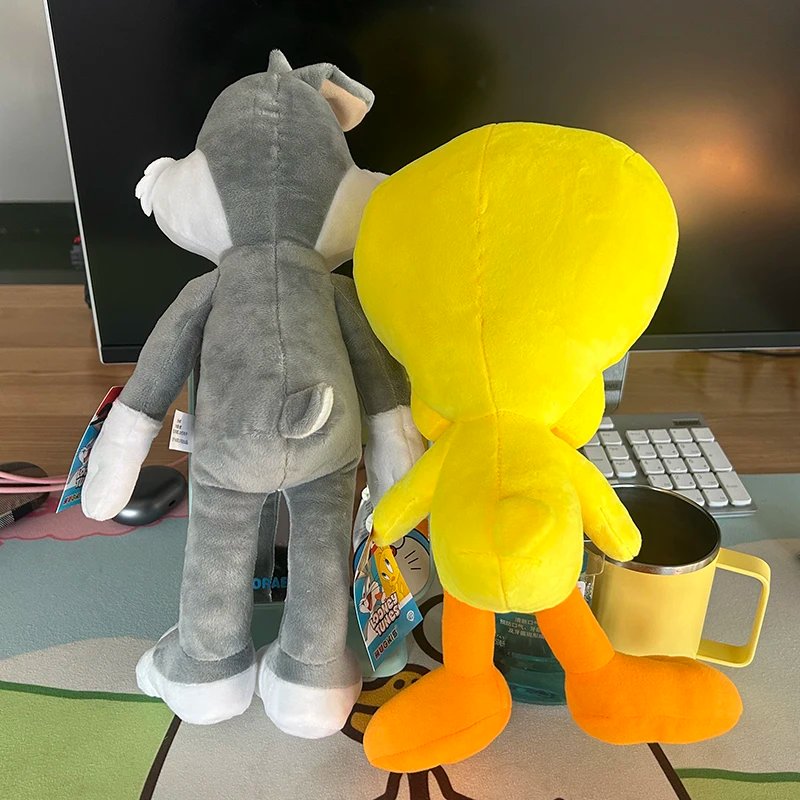 Big Looney Tunes Bugs Bunny juguete de peluche Tweety Bird Bunny Anime película de dibujos animados peluches muñeco de peluche juguetes regalo Big Looney Tunes Bugs Bunny juguete de peluche Tweety Bird Bunny Anime película de dibujos animados peluches muñeco de peluche juguetes regalo
