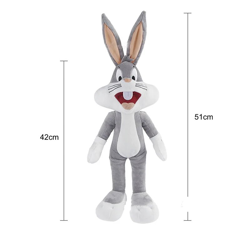 Big Looney Tunes Bugs Bunny juguete de peluche Tweety Bird Bunny Anime película de dibujos animados peluches muñeco de peluche juguetes regalo Big Looney Tunes Bugs Bunny juguete de peluche Tweety Bird Bunny Anime película de dibujos animados peluches muñeco de peluche juguetes regalo