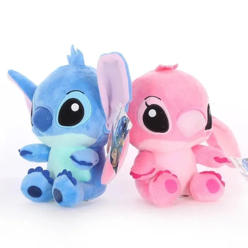 Nueva película de Disney Lilo & Stitch muñeco de peluche recuerdo 20-25cm lindo Stitch figura de Anime juguetes de peluche almohada suave regalos para niños Nueva película de Disney Lilo & Stitch muñeco de peluche recuerdo 20-25cm lindo Stitch figura de Anime juguetes de peluche almohada suave regalos para niños