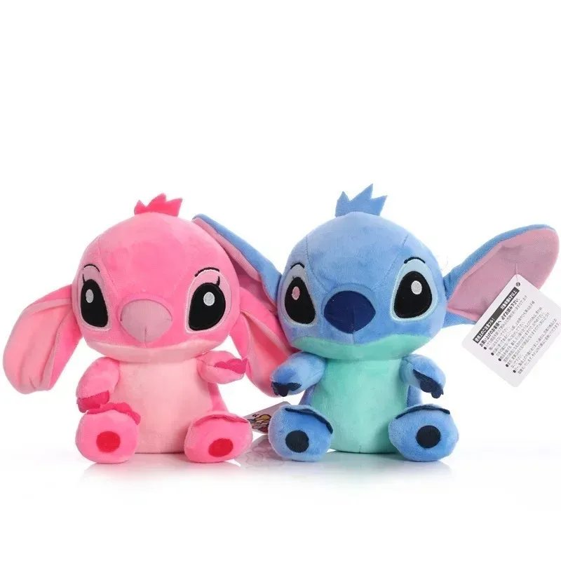 Nueva película de Disney Lilo & Stitch muñeco de peluche recuerdo 20-25cm lindo Stitch figura de Anime juguetes de peluche almohada suave regalos para niños Nueva película de Disney Lilo & Stitch muñeco de peluche recuerdo 20-25cm lindo Stitch figura de Anime juguetes de peluche almohada suave regalos para niños