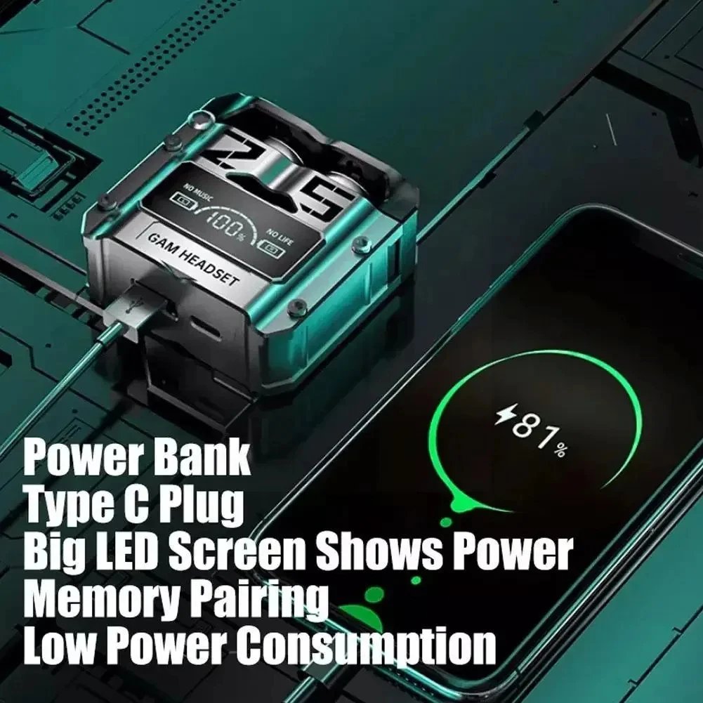 Auriculares inalámbricos M25 TWS originales, auriculares estéreo con Control táctil y reducción de ruido para Xiaomi y Iphone Auriculares inalámbricos M25 TWS originales, auriculares estéreo con Control táctil y reducción de ruido para Xiaomi y Iphone