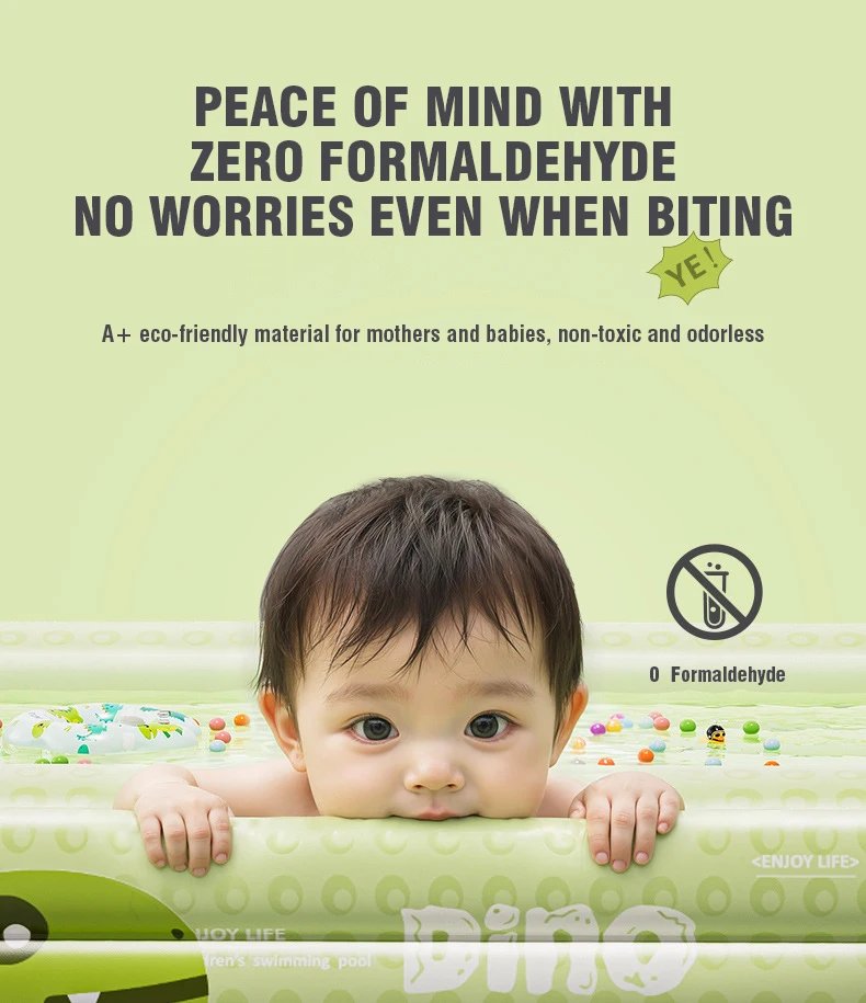 Piscina inflable grande para ni&ntilde;os, 1,5 M/1,8 M/2,1 M/2,6 M, extra&iacute;ble sobre el suelo, piscinas de Fiesta familiar de Pvc, juguetes al aire libre