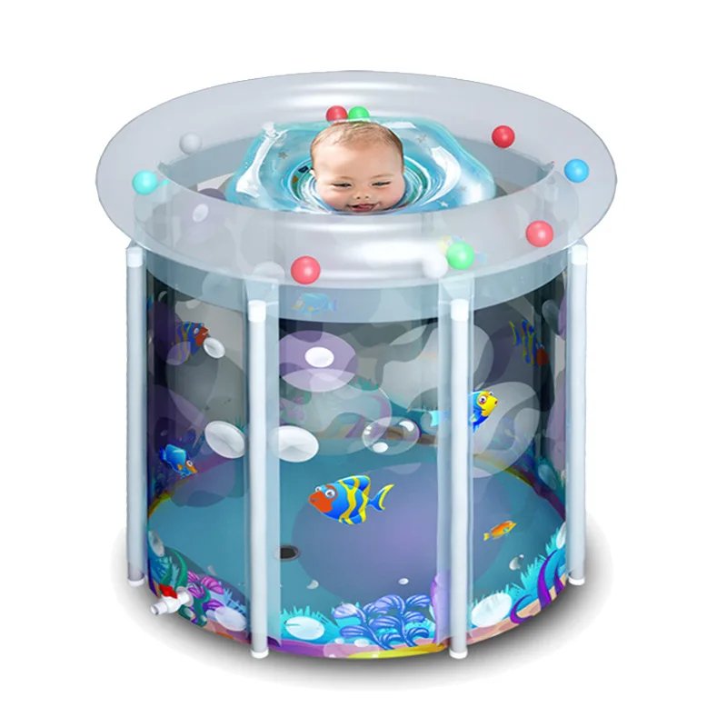 Ba&ntilde;era inflable para beb&eacute;, ba&ntilde;era plegable, ducha, lavabo, piscina para reci&eacute;n nacido, 2 pedidos
