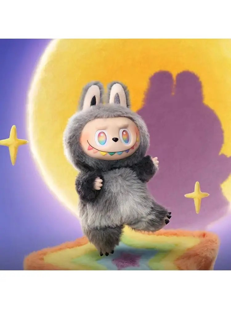 Labubu V3 The Monsters serie Ahead de alta energ&iacute;a vinilo de peluche Bsg colgante caja ciega juguetes macarr&oacute;n vinilo mu&ntilde;eco de peluche lindos regalos para ni&ntilde;as