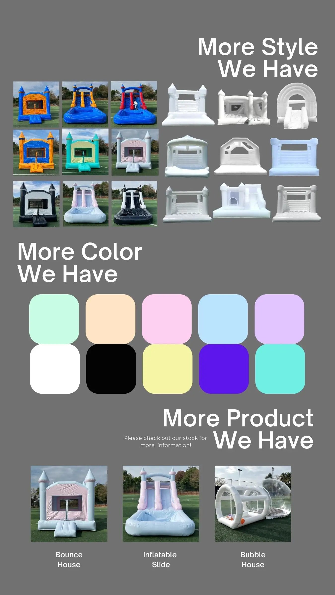 Tobogán de agua inflable de grado comercial para adultos y niños, castillo hinchable para piscina, incluye soplador personalizado Tobogán de agua inflable de grado comercial para adultos y niños, castillo hinchable para piscina, incluye soplador personalizado