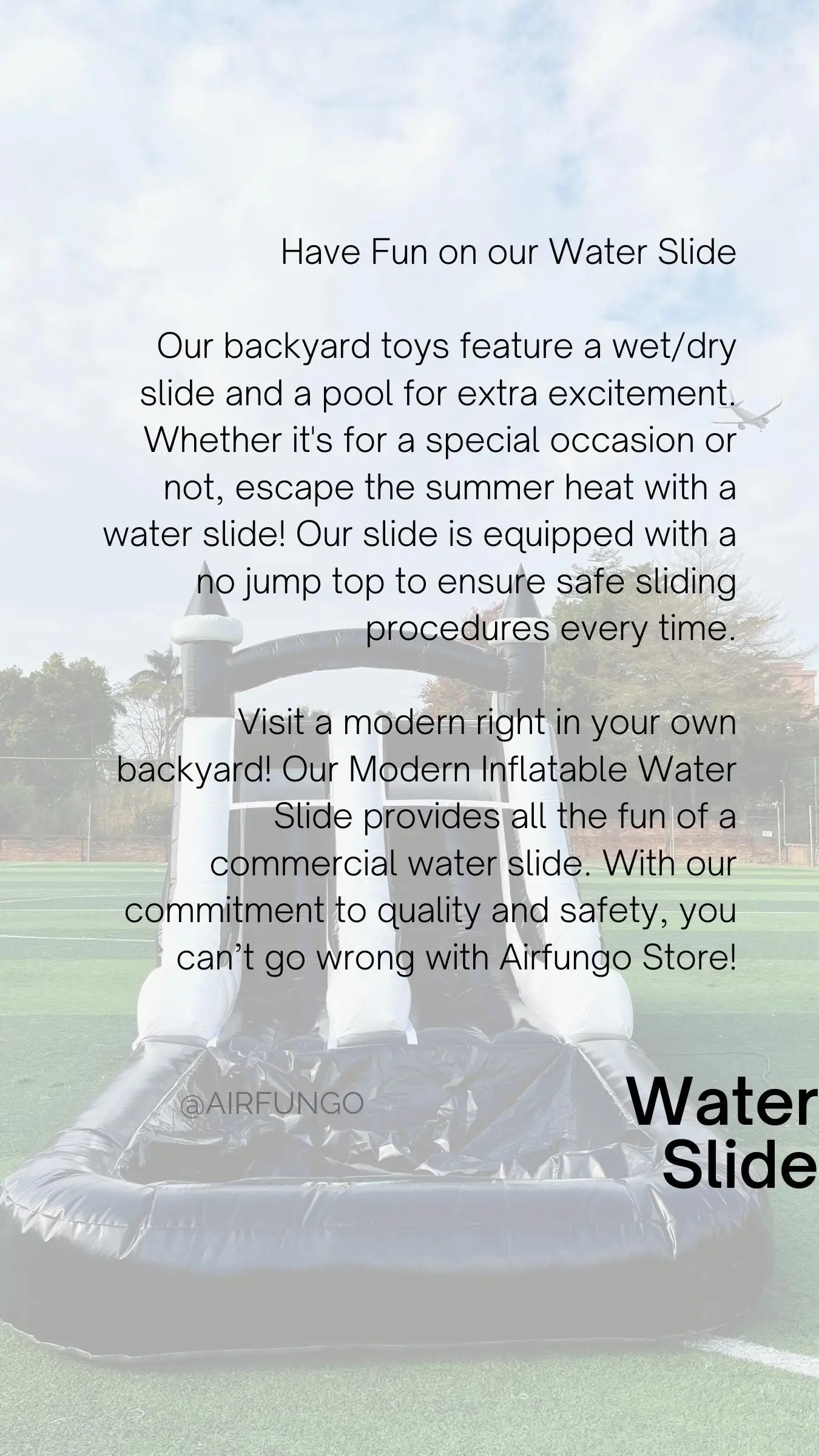 Tobogán de agua inflable de grado comercial para adultos y niños, castillo hinchable para piscina, incluye soplador personalizado Tobogán de agua inflable de grado comercial para adultos y niños, castillo hinchable para piscina, incluye soplador personalizado