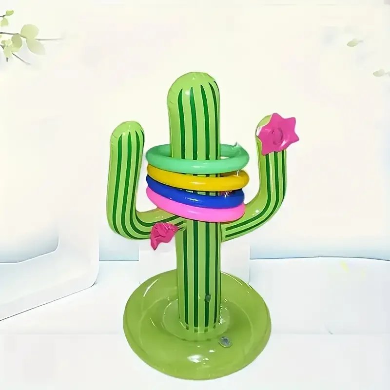 1 Juego de cactus inflable, juguetes interactivos para piscina de verano y playa, este es un juguete inflable para fiestas en la piscina al aire libre y agua 1 Juego de cactus inflable, juguetes interactivos para piscina de verano y playa, este es un juguete inflable para fiestas en la piscina al aire libre y agua