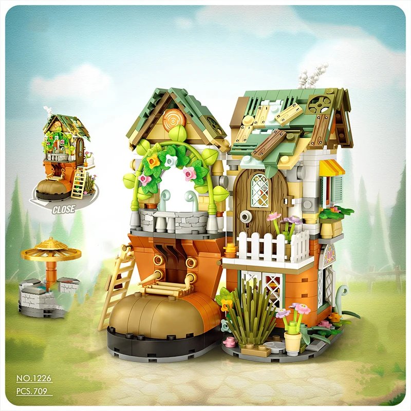 Mini edificio creativo plegable con vista a la calle de ciudad, tienda de té de limón, modelo ensamblado, juguetes callejeros para niños, regalos de vacaciones de Navidad Mini edificio creativo plegable con vista a la calle de ciudad, tienda de té de limón, modelo ensamblado, juguetes callejeros para niños, regalos de vacaciones de Navidad