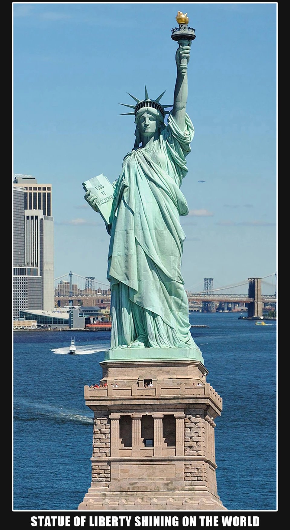 WG5227 Estatua de la Libertad de la Gran Arquitectura del Mundo Juguetes T&eacute;cnicos De Ladrillo Moc Edificios Emblem&aacute;ticos De La Ciudad Creativa Modelo de Ensamblaje Decoraci&oacute;n de Escritorio Adornos Reg