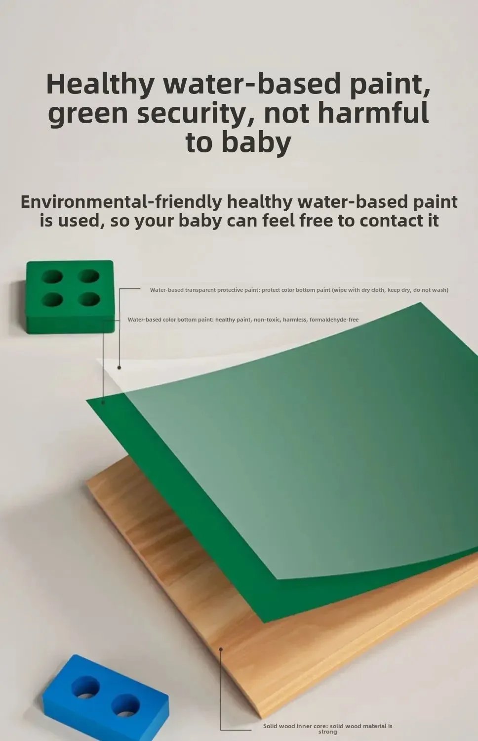 Juguetes apilables de clasificaci&oacute;n de madera Montessori, rompecabezas para ni&ntilde;os peque&ntilde;os y ni&ntilde;os, juguete de habilidad motora fina preescolar durante 1 a&ntilde;o