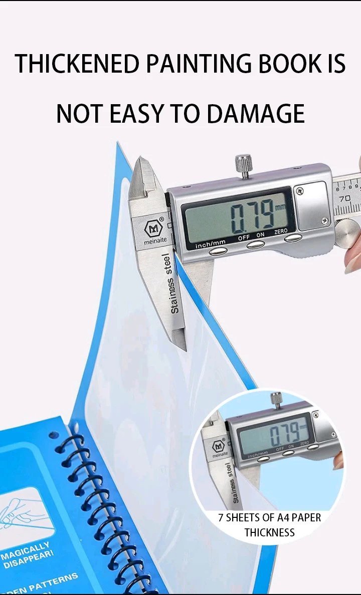 Juguetes Montessori, libro para colorear reutilizable, libro m&aacute;gico de pintura al agua, libro m&aacute;gico, juguetes de aprendizaje sensorial para ni&ntilde;os, educaci&oacute;n temprana