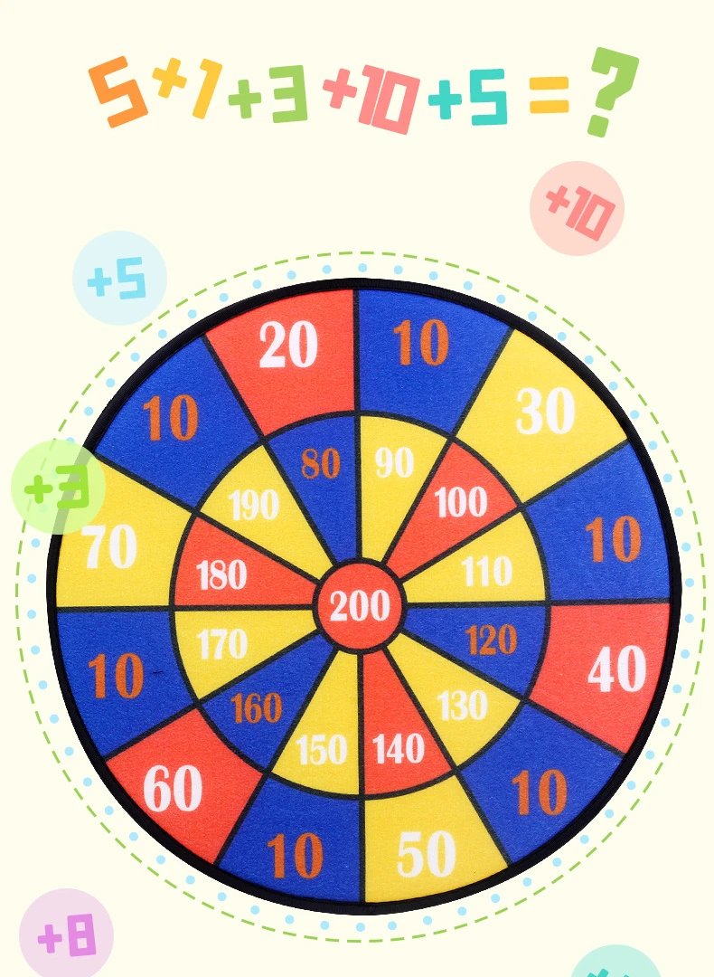 Tablero de dardos Montessori, juego deportivo de objetivo, juguetes para ni&ntilde;os de 4 a 6 a&ntilde;os, juguete para exteriores, pelota adhesiva para interiores para ni&ntilde;as, regalo para ni&ntilde;os