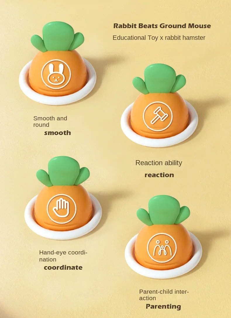 Juguetes de dibujos animados Montessori para bebés, regalo educativo de cumpleaños para niños pequeños, juego de golpear con tema Animal, juego de mesa para padres e hijos Juguetes de dibujos animados Montessori para bebés, regalo educativo de cumpleaños para niños pequeños, juego de golpear con tema Animal, juego de mesa para padres e hijos