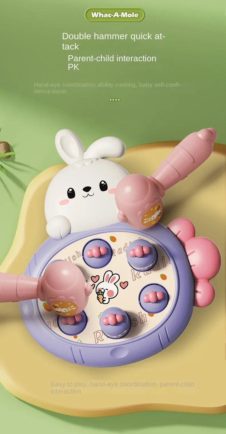 Juguetes de dibujos animados Montessori para bebés, regalo educativo de cumpleaños para niños pequeños, juego de golpear con tema Animal, juego de mesa para padres e hijos Juguetes de dibujos animados Montessori para bebés, regalo educativo de cumpleaños para niños pequeños, juego de golpear con tema Animal, juego de mesa para padres e hijos