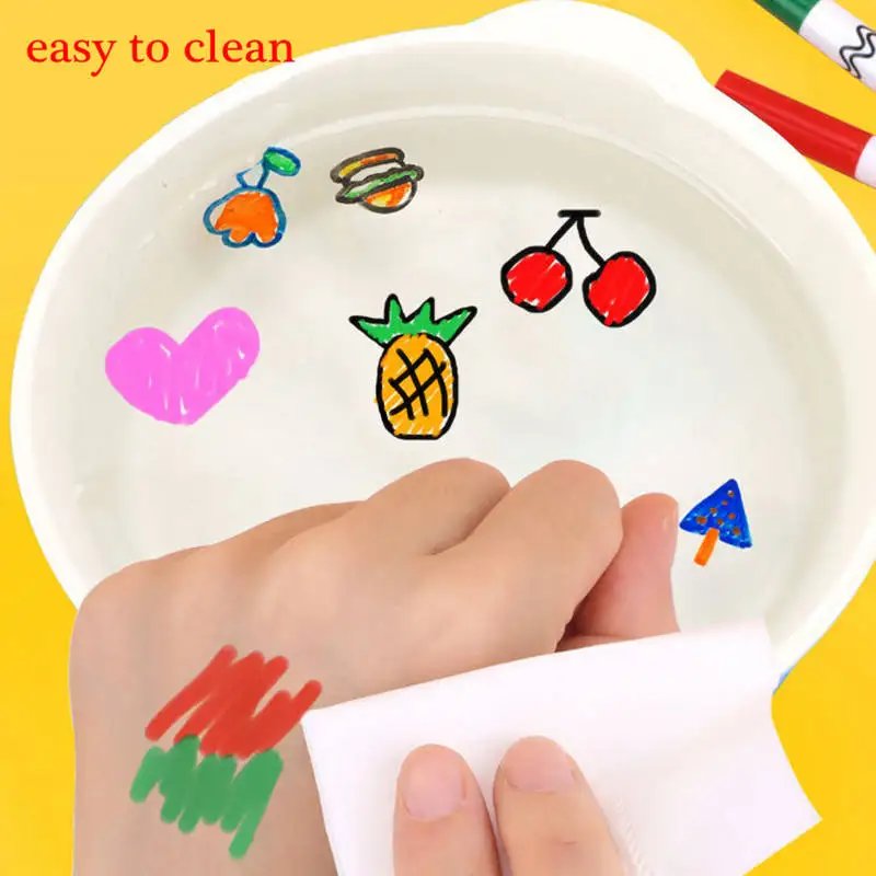 Bol&iacute;grafo m&aacute;gico para pintar con agua, rotuladores coloridos, bol&iacute;grafo de tinta flotante, bol&iacute;grafos de agua para garabatos, juguetes educativos para edades tempranas Montessori para ni&ntilde;os
