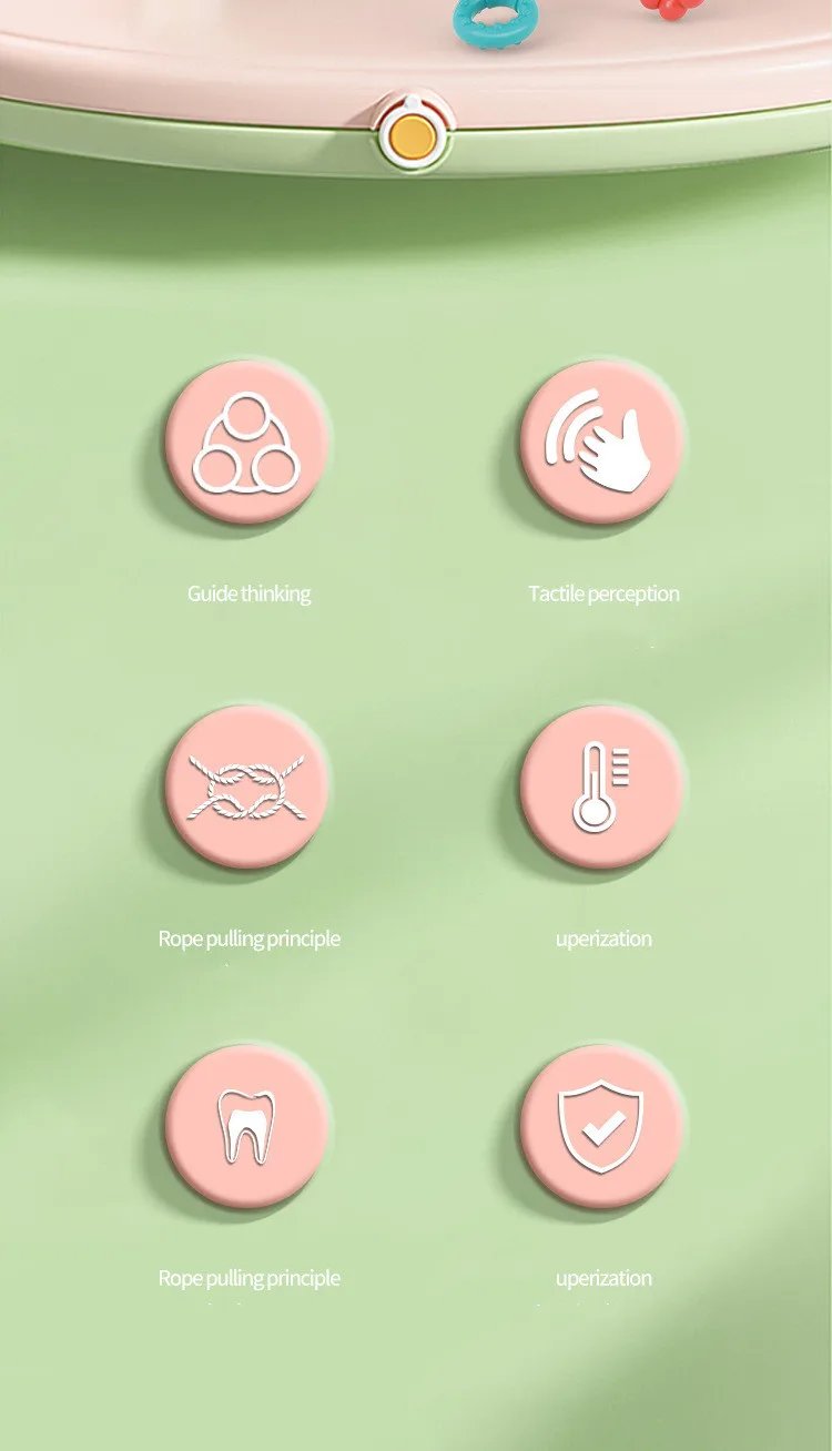 Juguetes sensoriales Montessori para beb&eacute; de 6 a 12 meses, juguetes de silicona para desarrollar la actividad de la dentici&oacute;n, juguetes educativos para beb&eacute; de 1 a 3 a&ntilde;os