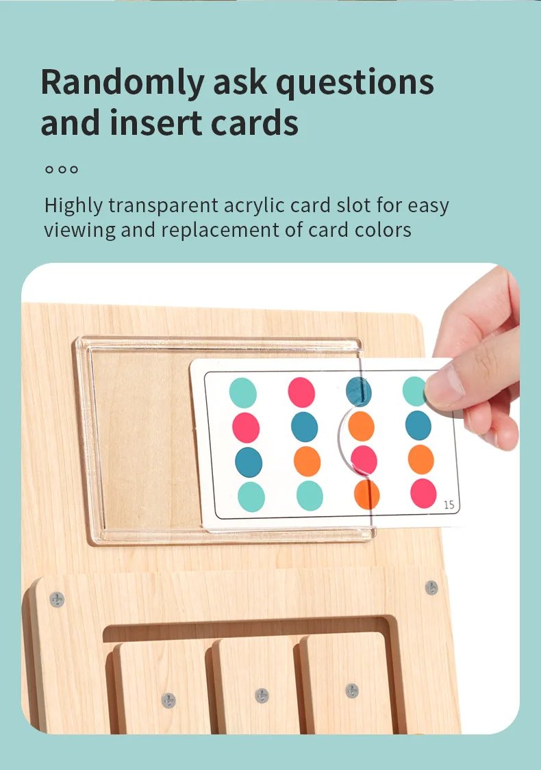 Tablero de juego de aprendizaje cognitivo Montessori con forma de Color de madera, estimulación temprana de los niños, pensamiento lógico cerebral, juguetes para desarrollar Tablero de juego de aprendizaje cognitivo Montessori con forma de Color de madera, estimulación temprana de los niños, pensamiento lógico cerebral, juguetes para desarrollar
